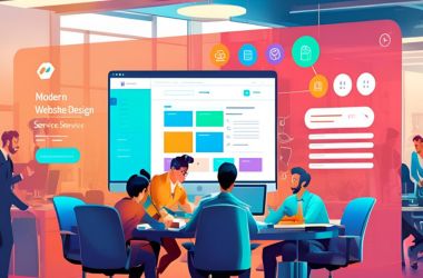 modern website design